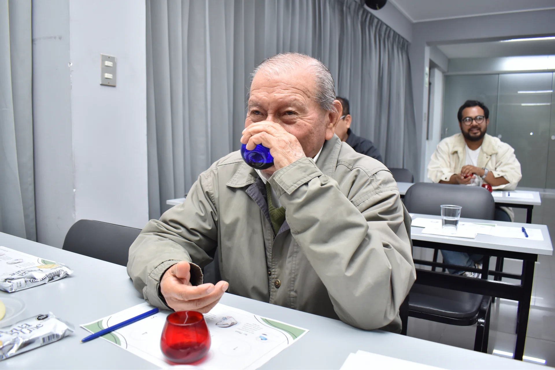 Attendees leave with practical tools to assess olive oil quality at home.